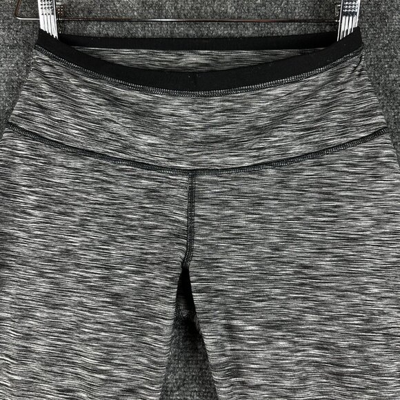 Prana Pants Womens Small Gray Crop Compression Stretch  Ankle Detail Pull On - Picture 3 of 7